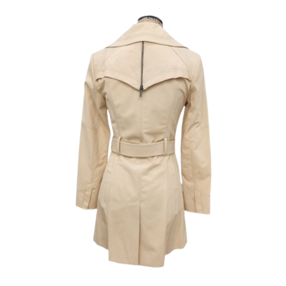 Blanc Noir Lightweight Utility Trench Jacket, Cream Beige, US Womens Small NWT - Picture 4 of 10